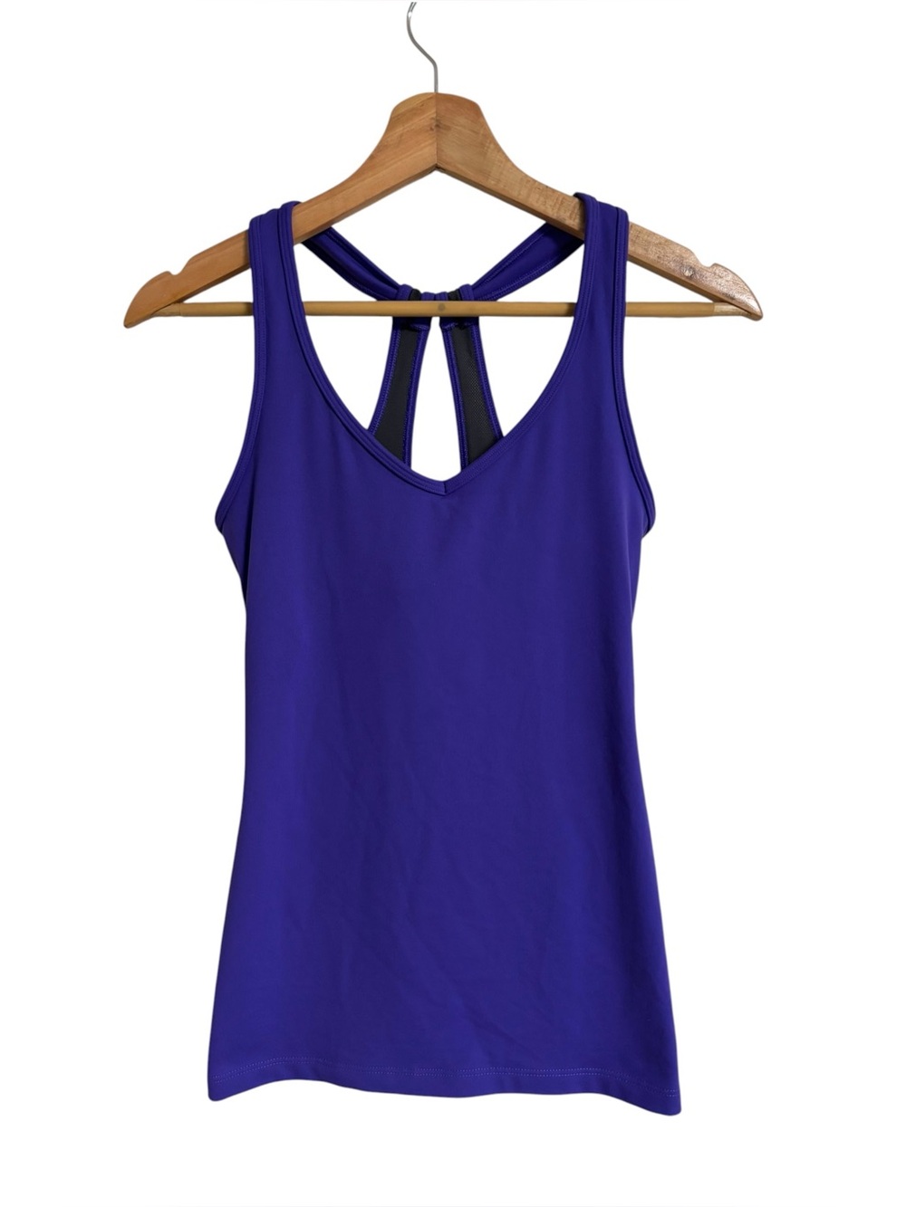 VSX Sexy sport Victoriaโs Secret purple athletic racerback performance tank XS